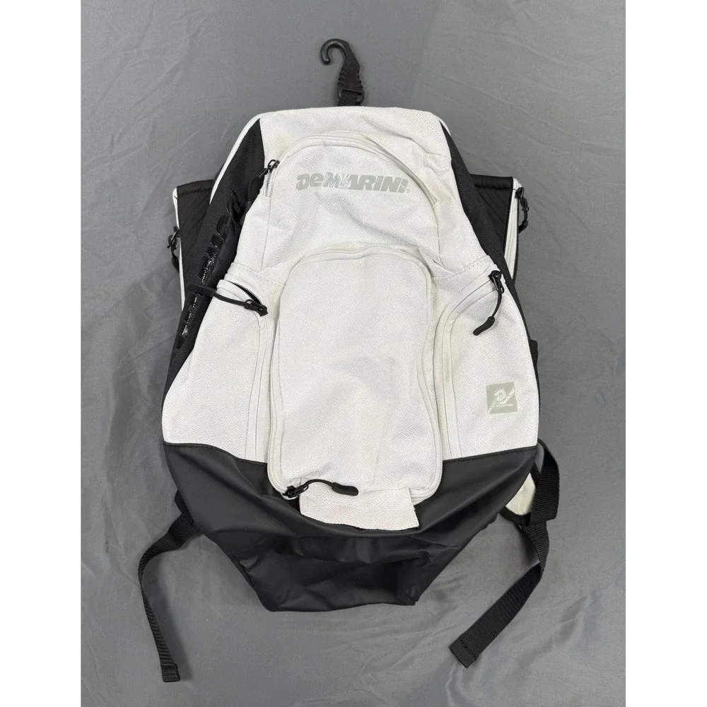 DeMarini Voodoo Baseball‎ Softball Bat Backpack White Black Athletic Gear Bag